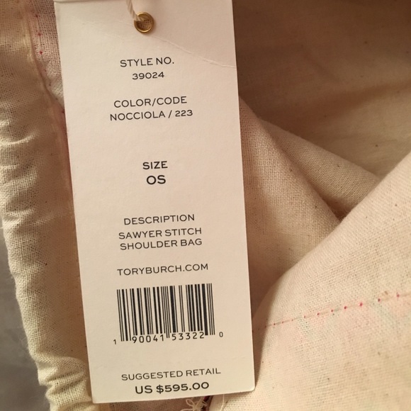 NWT Tory Burch Authentic Sawyer Bag - Picture 6 of 8